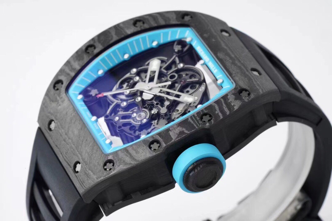 リシャール ミル「Richard Mille」RM055 NTPTカーボンファイバーケース＆ラバーストラップ メンズ腕時計