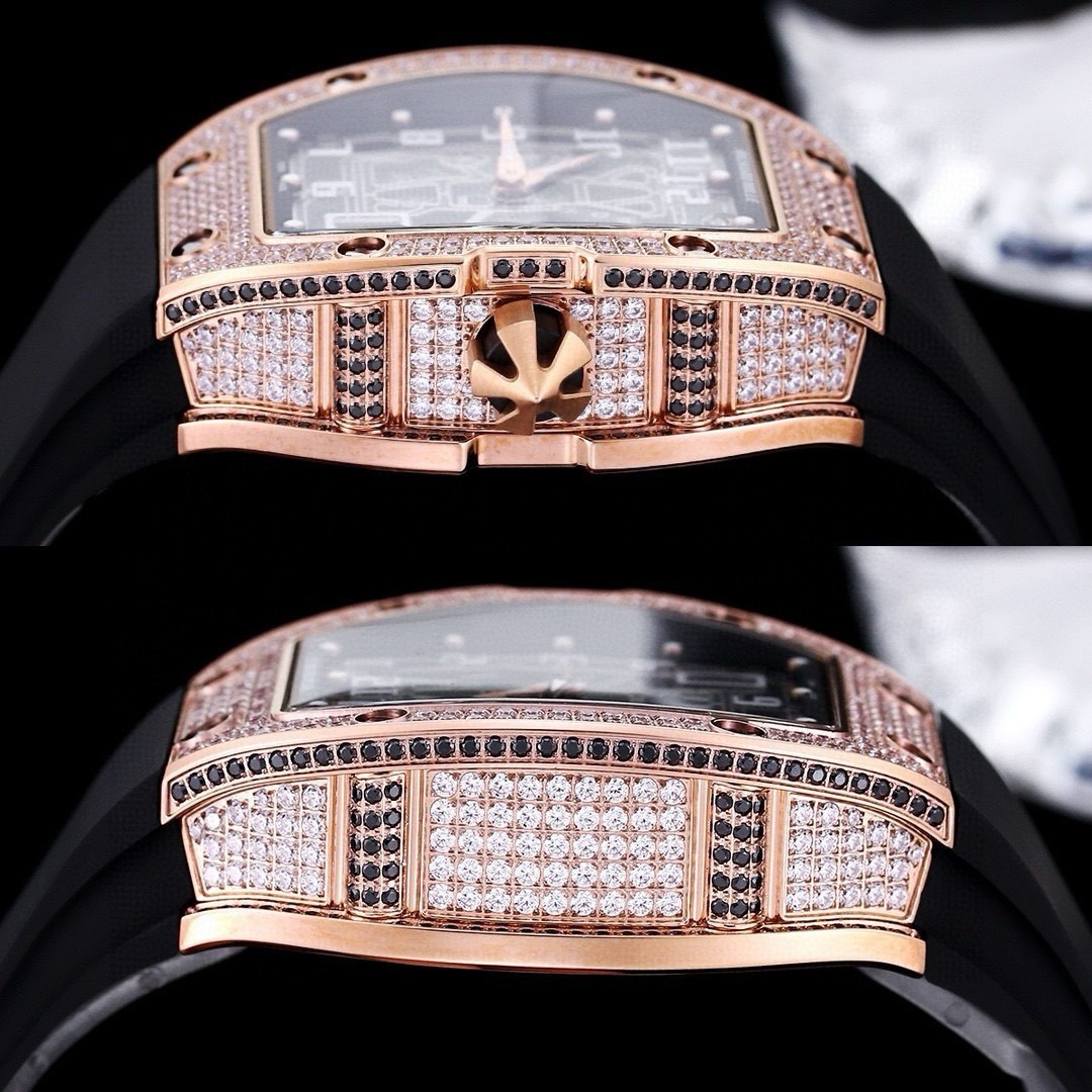 リシャール ミル「Richard Mille」RM67-01 オートマチック ウルトラフラット チタニウム＆ラバーストラップ メンズ腕時計