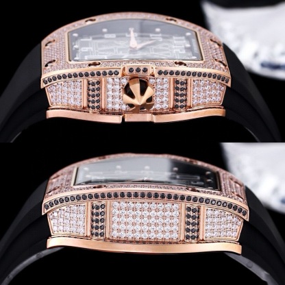 リシャール ミル「Richard Mille」RM67-01 オートマチック ウルトラフラット チタニウム＆ラバーストラップ メンズ腕時計