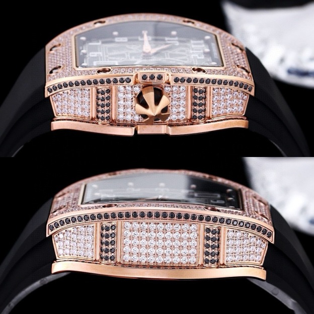 リシャール ミル「Richard Mille」RM67-01 オートマチック ウルトラフラット チタニウム＆ラバーストラップ メンズ腕時計