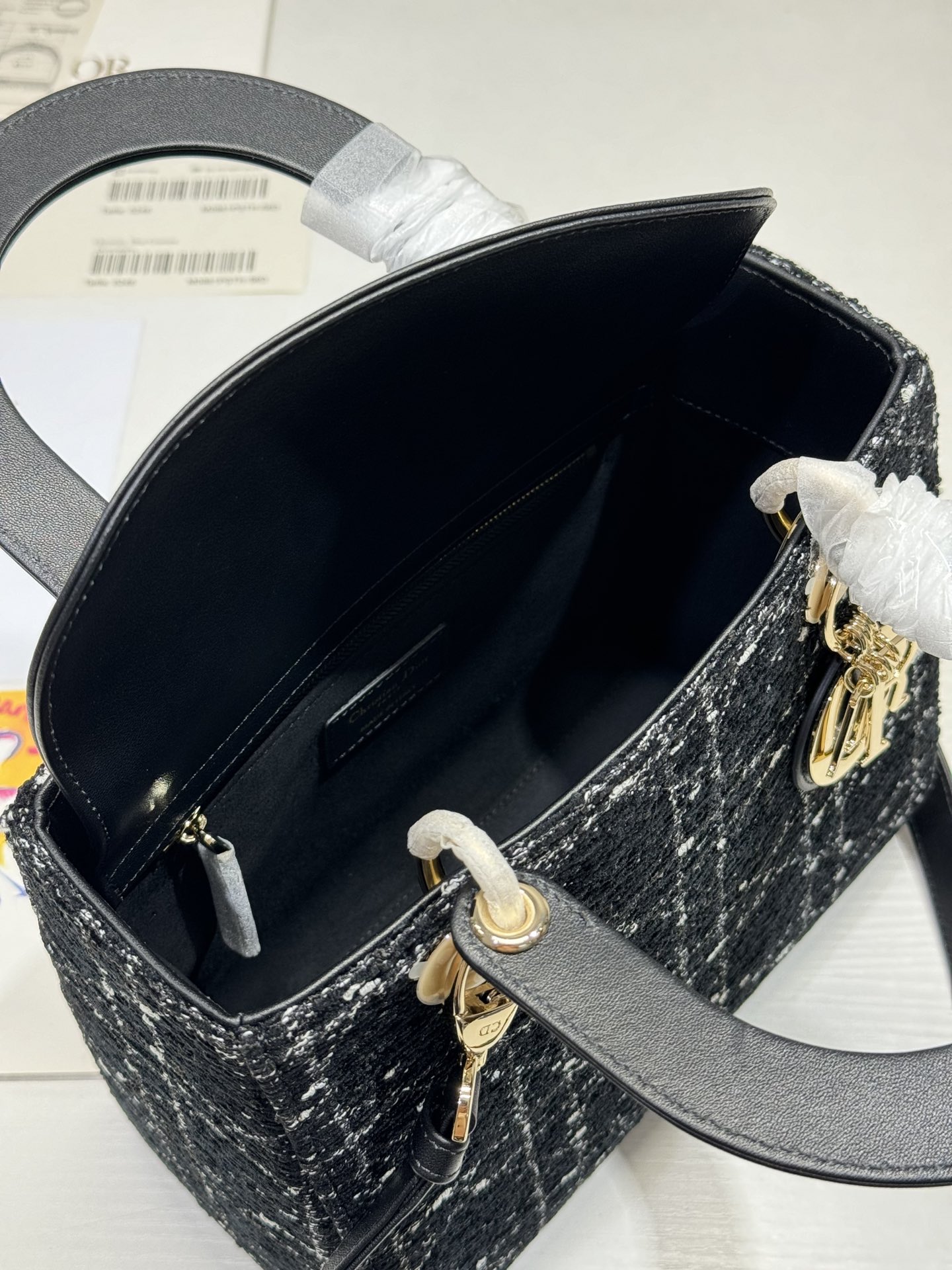 ディオール「Dior」オブlique ナイロンレザーバッグ