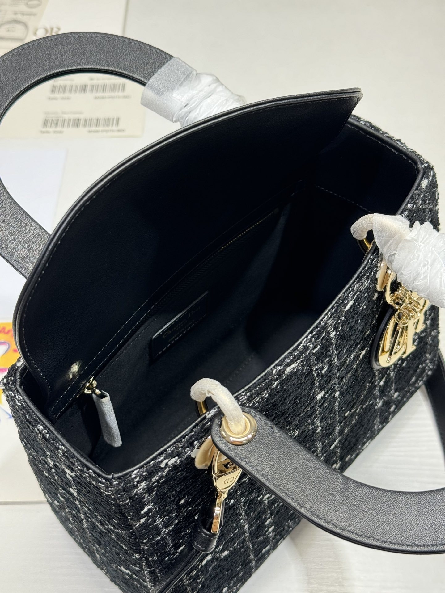 ディオール「Dior」オブlique ナイロンレザーバッグ