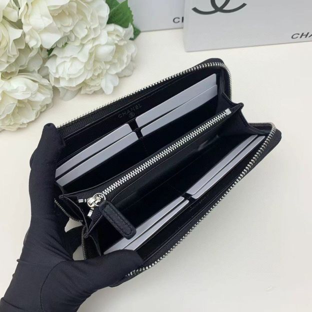 シャネル「Chanel」ロング ジップ ウォレット