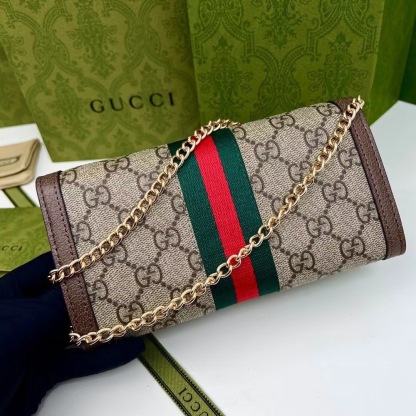 グッチ「Gucci」オフィディア GG コンチネンタルウォレット