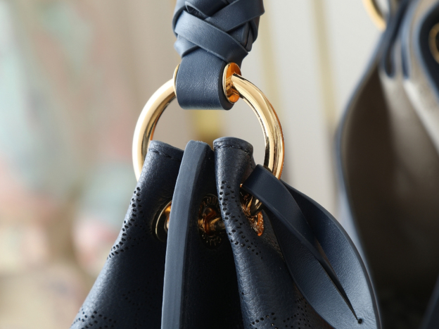 ルイ・ヴィトン「Louis Vuitton」CARMEL ハンドバッグ ネイビー