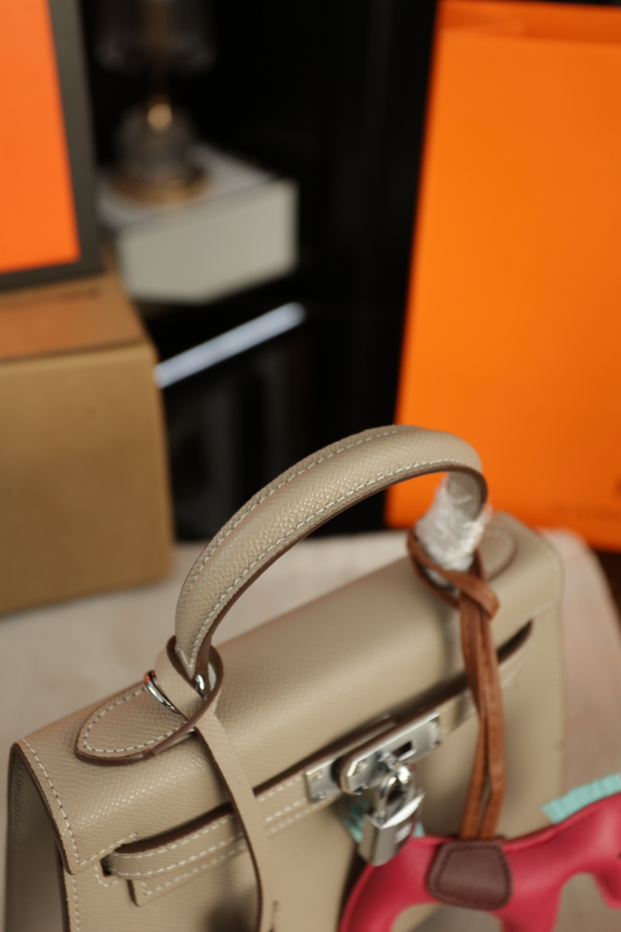 エルメス「Hermès」 Kelly 2代 Epsomレザーバッグ（シルバーハードウェア）