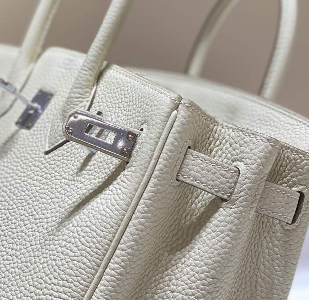 エルメス「Hermès」 Birkin 30 トゴレザー ツートンカラー ショルダーバッグ（シルバーハードウェア）
