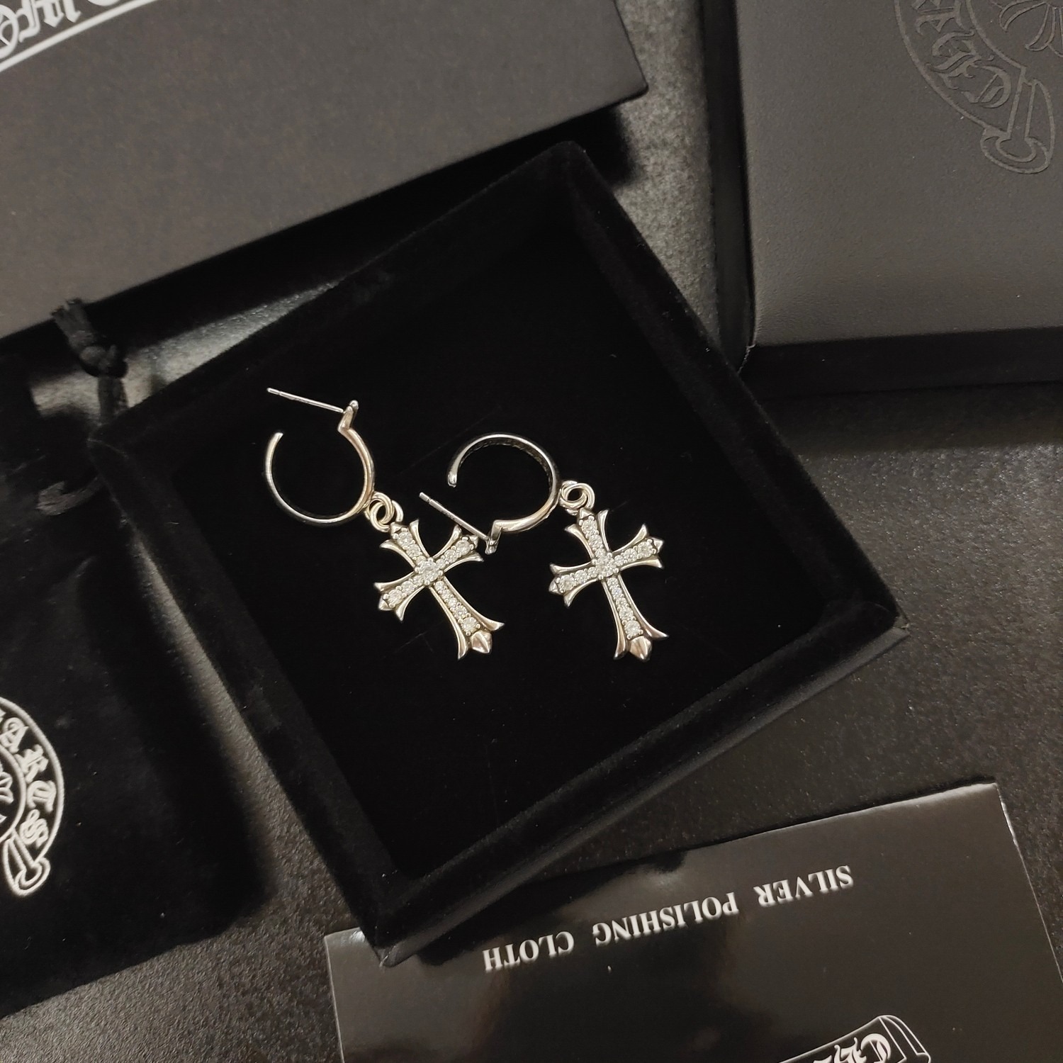 クロムハーツ「Chrome Hearts」クロムハーツ ニューコレクションピアス S925 ピアス