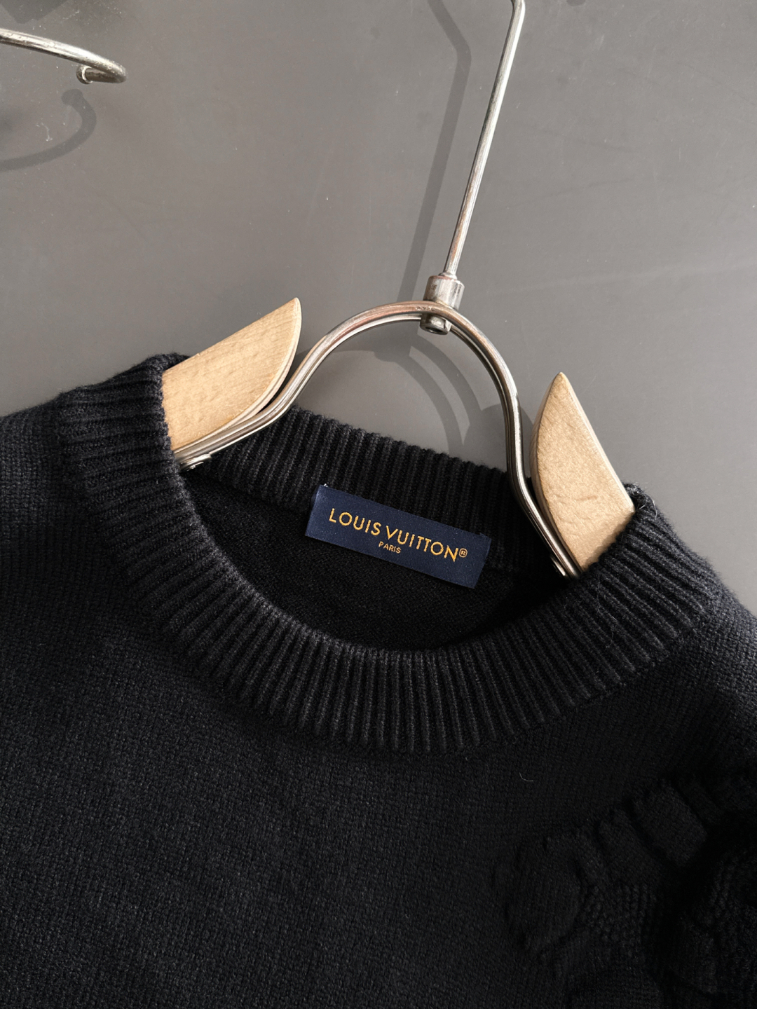 ルイ・ヴィトン「Louis Vuitton」秋冬 メンズ  クルーネックニット