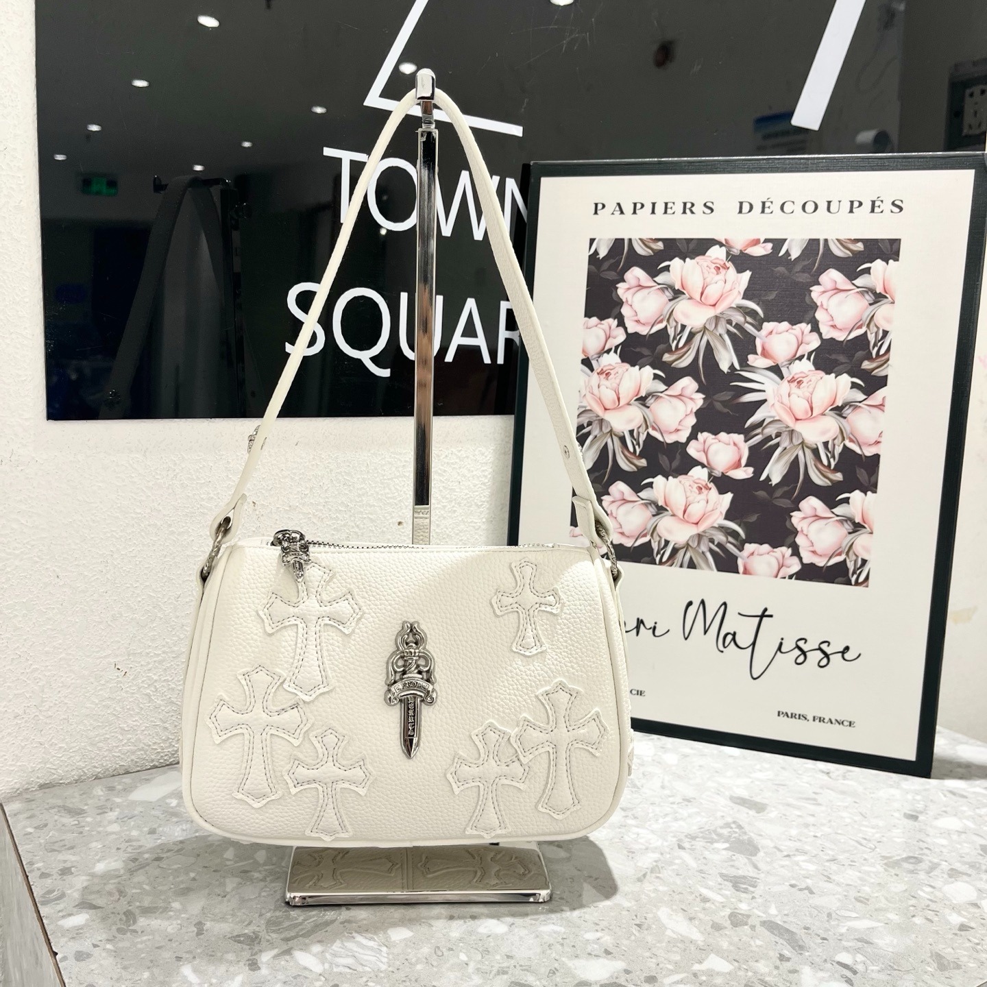 クロムハーツ「Chrome Hearts」クロスロゴ アンダーアームバッグ