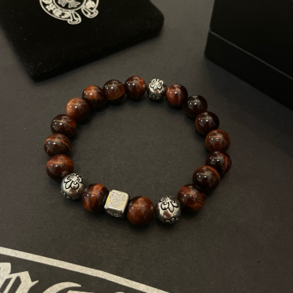 クロムハーツ「Chrome Hearts」ブレスレット - ヴィンテージ＆ロックテイスト ペア用