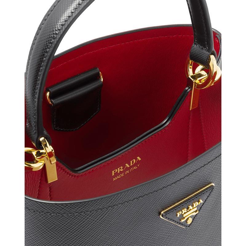 プラダ「Prada」サフィアーノ ダブルバッグ-ISETAN PRESTIGE CURATED