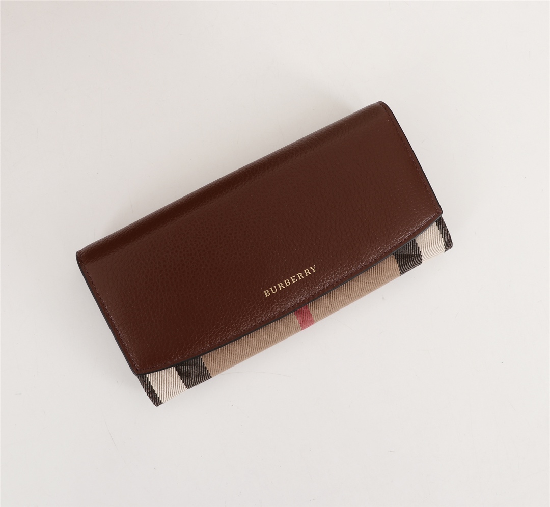 バーバリー「Burberry」クラシック チェック レディース 長財布