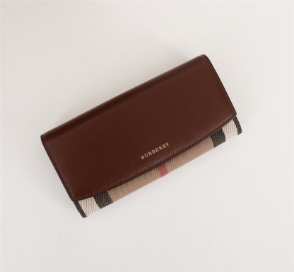 バーバリー「Burberry」クラシック チェック レディース 長財布