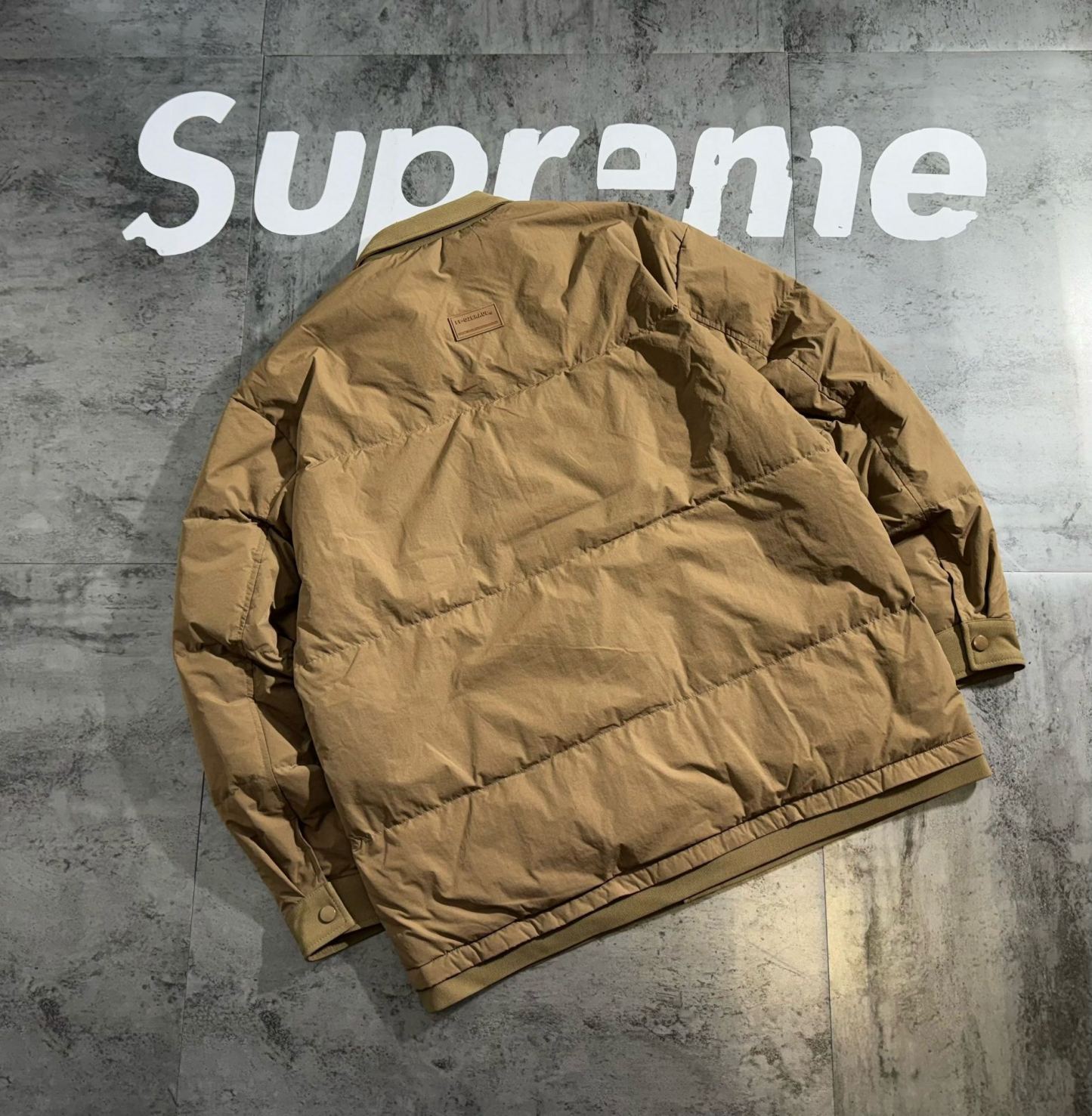 バレンシアガ「Balenciaga」‌冬季限定パッチワークカップルカジュアルダウンジャケット