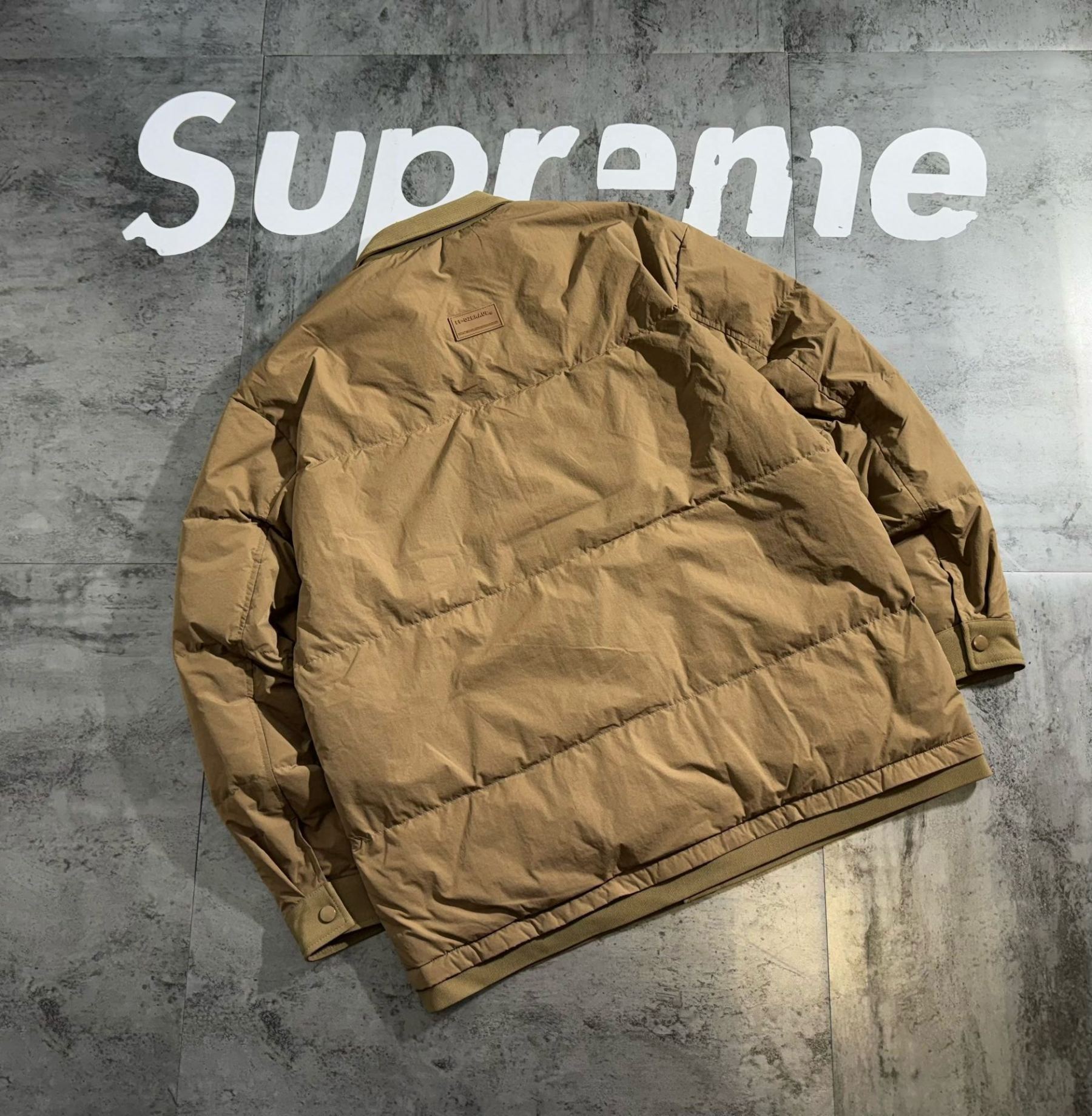 バレンシアガ「Balenciaga」‌冬季限定パッチワークカップルカジュアルダウンジャケット