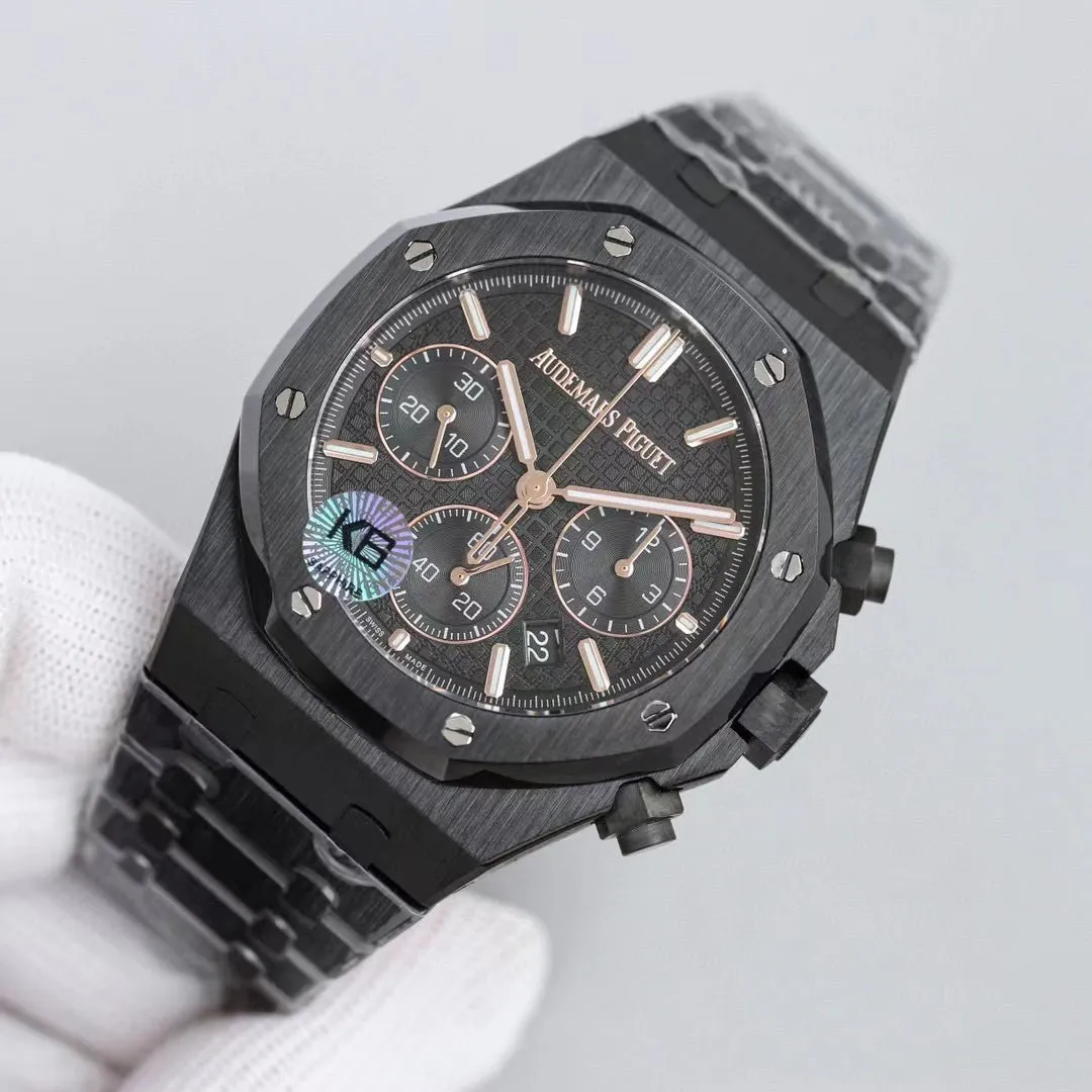 オーデマ ピゲ「Audemars Piguet」ロイヤル オーク クロノグラフ 50周年記念モデル メンズウォッチ41MM