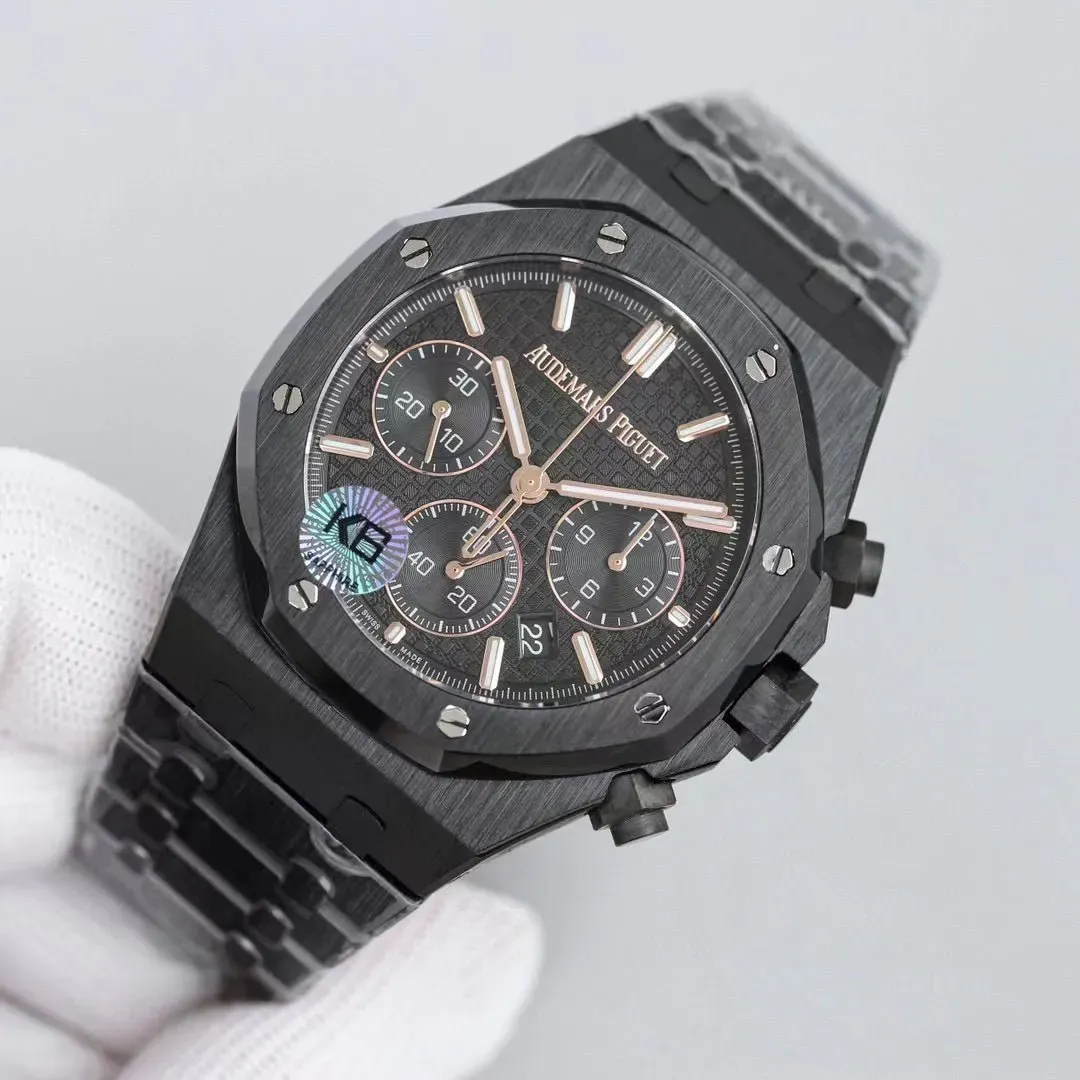 オーデマ ピゲ「Audemars Piguet」ロイヤル オーク クロノグラフ 50周年記念モデル メンズウォッチ41MM