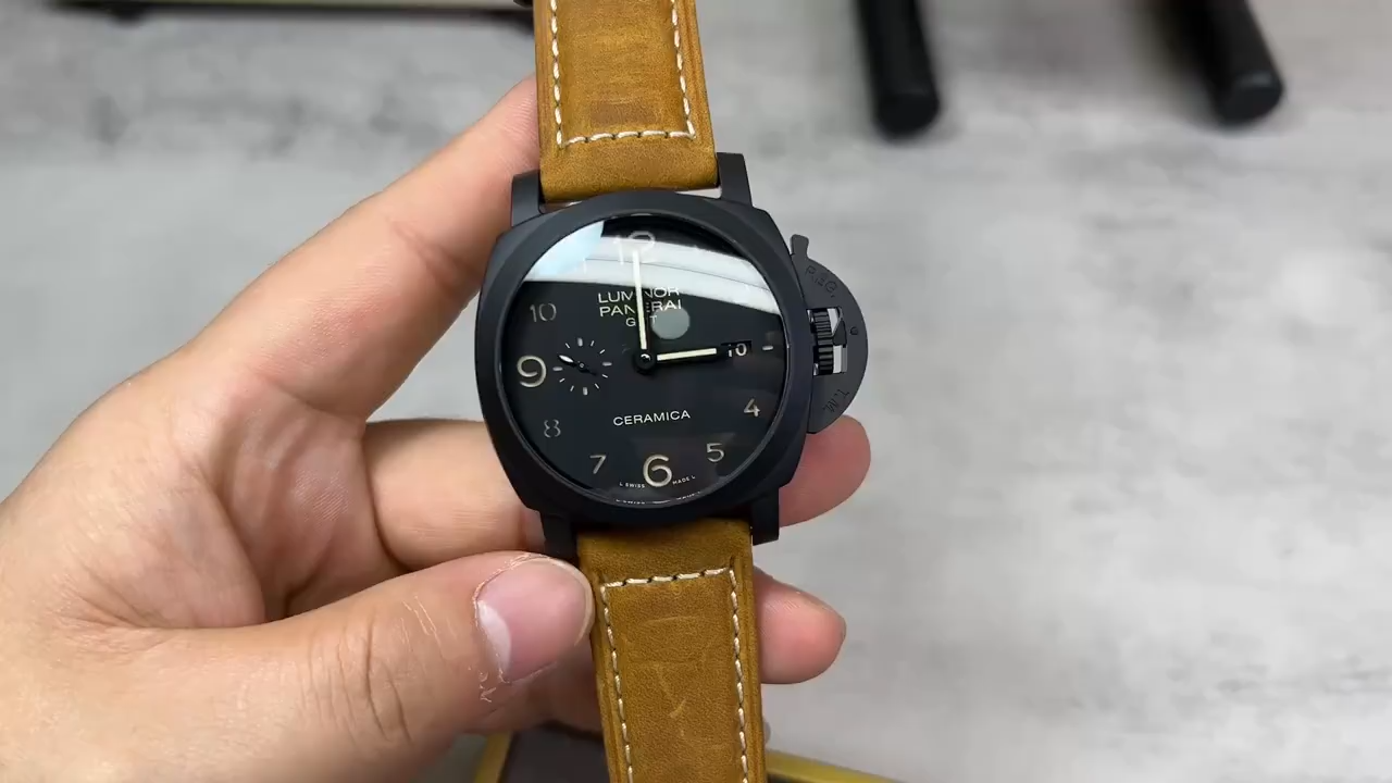 パネライ「Panerai」ルミノール マリーナ 1950 3デイズ GMT オートマティック 44mm