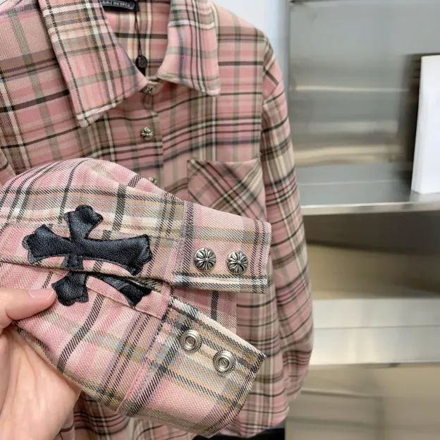 クロムハーツ「Chrome Hearts」フランネルシャツ