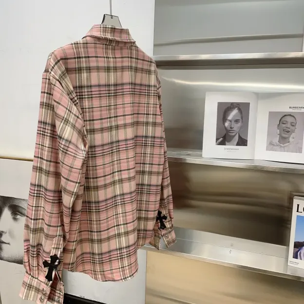 クロムハーツ「Chrome Hearts」フランネルシャツ