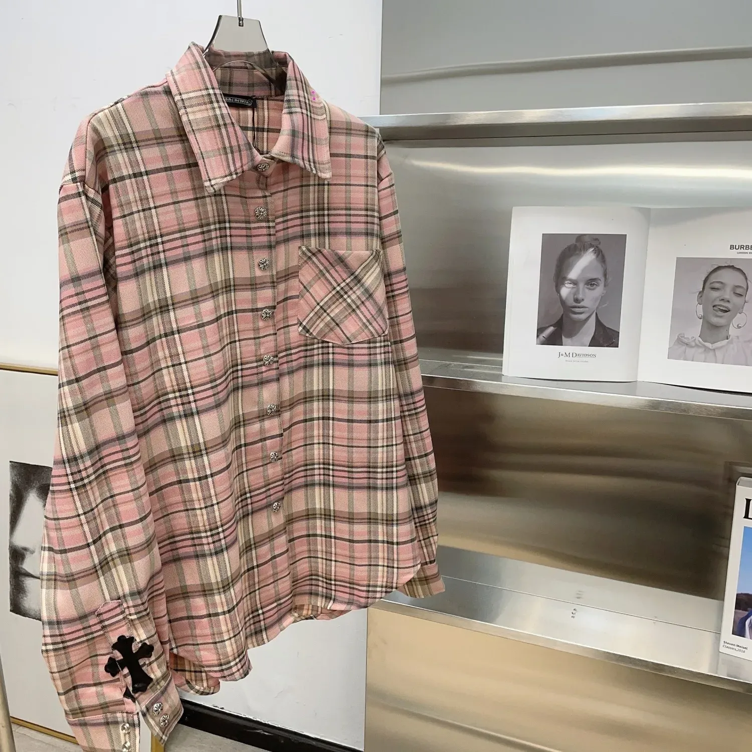 クロムハーツ「Chrome Hearts」フランネルシャツ