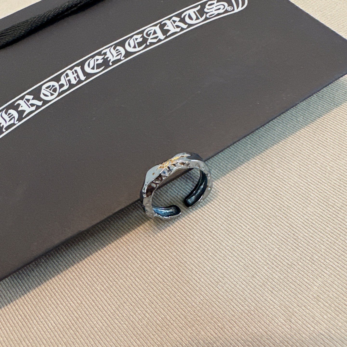 クロムハーツ「Chrome Hearts」クラシックヴィンテージ＆モダンリング - サイズ調整可能