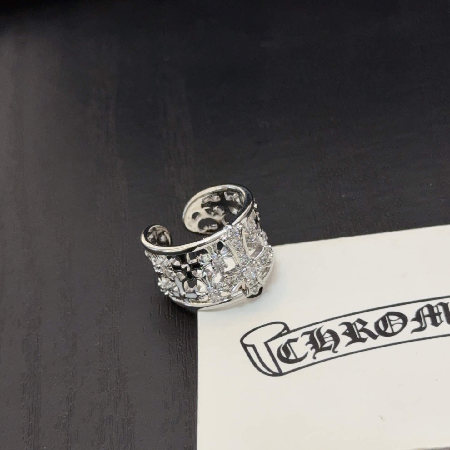 クロムハーツ「Chrome Hearts」クラシックヴィンテージ＆モダンリング - サイズ調整可能