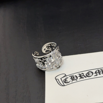 クロムハーツ「Chrome Hearts」クラシックヴィンテージ＆モダンリング - サイズ調整可能