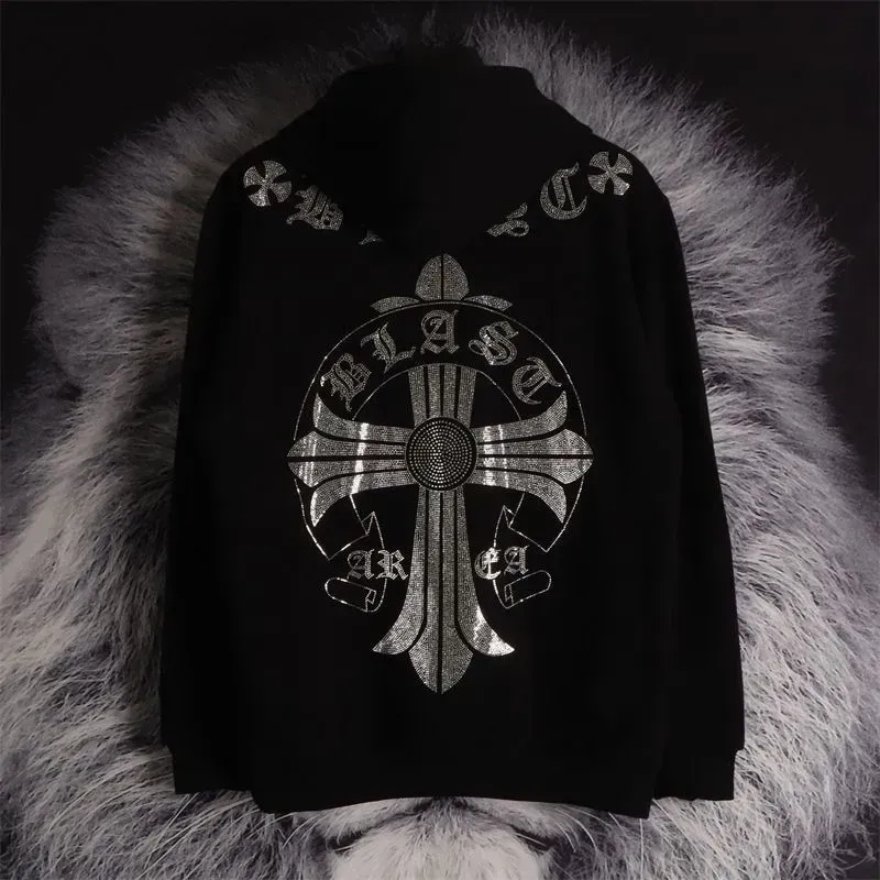 クロムハーツ「Chrome Hearts」フード付きスウェットシャツ