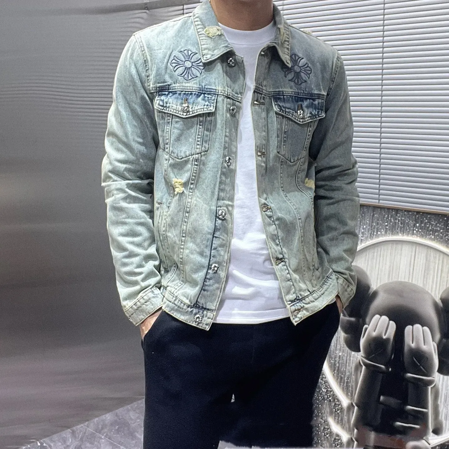 クロムハーツ「Chrome Hearts」ヴィンテージエンブロイダリー ジャケット