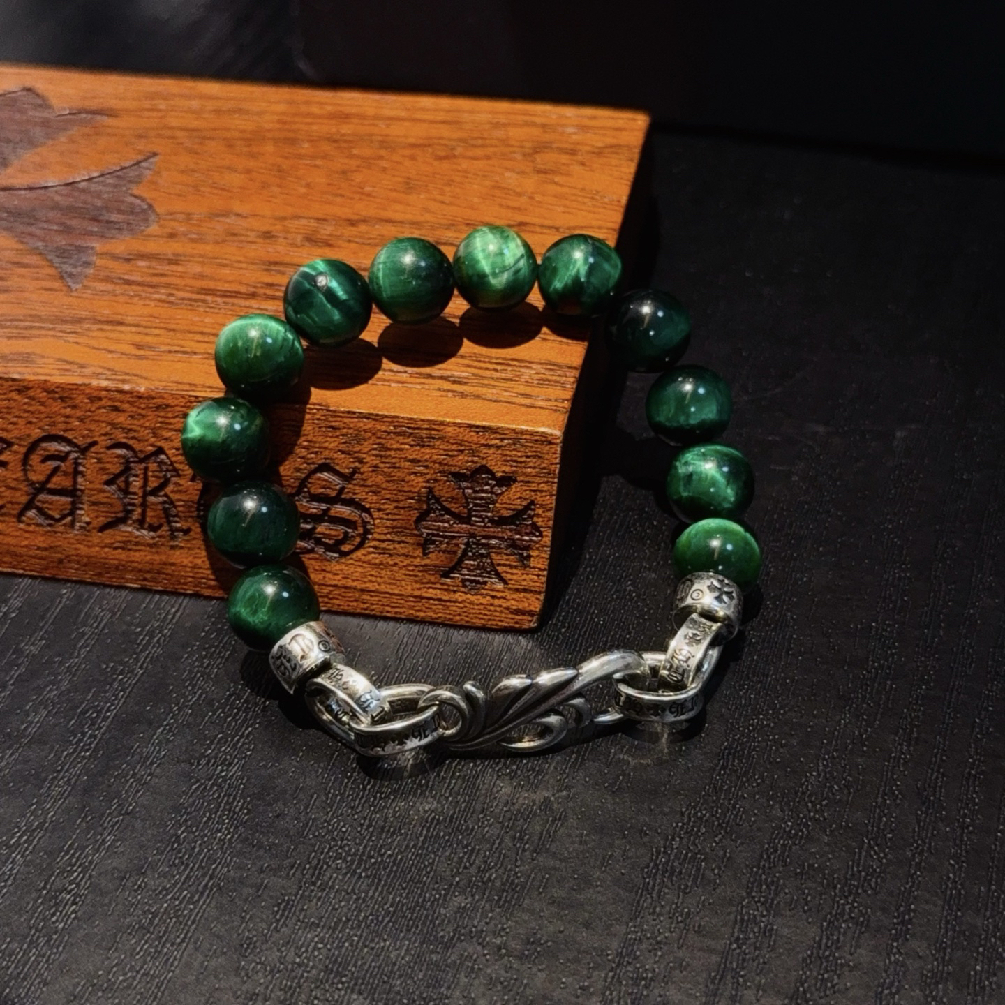 クロムハーツ「Chrome Hearts」ブレスレット - ヴィンテージ＆ロックテイスト ペア用