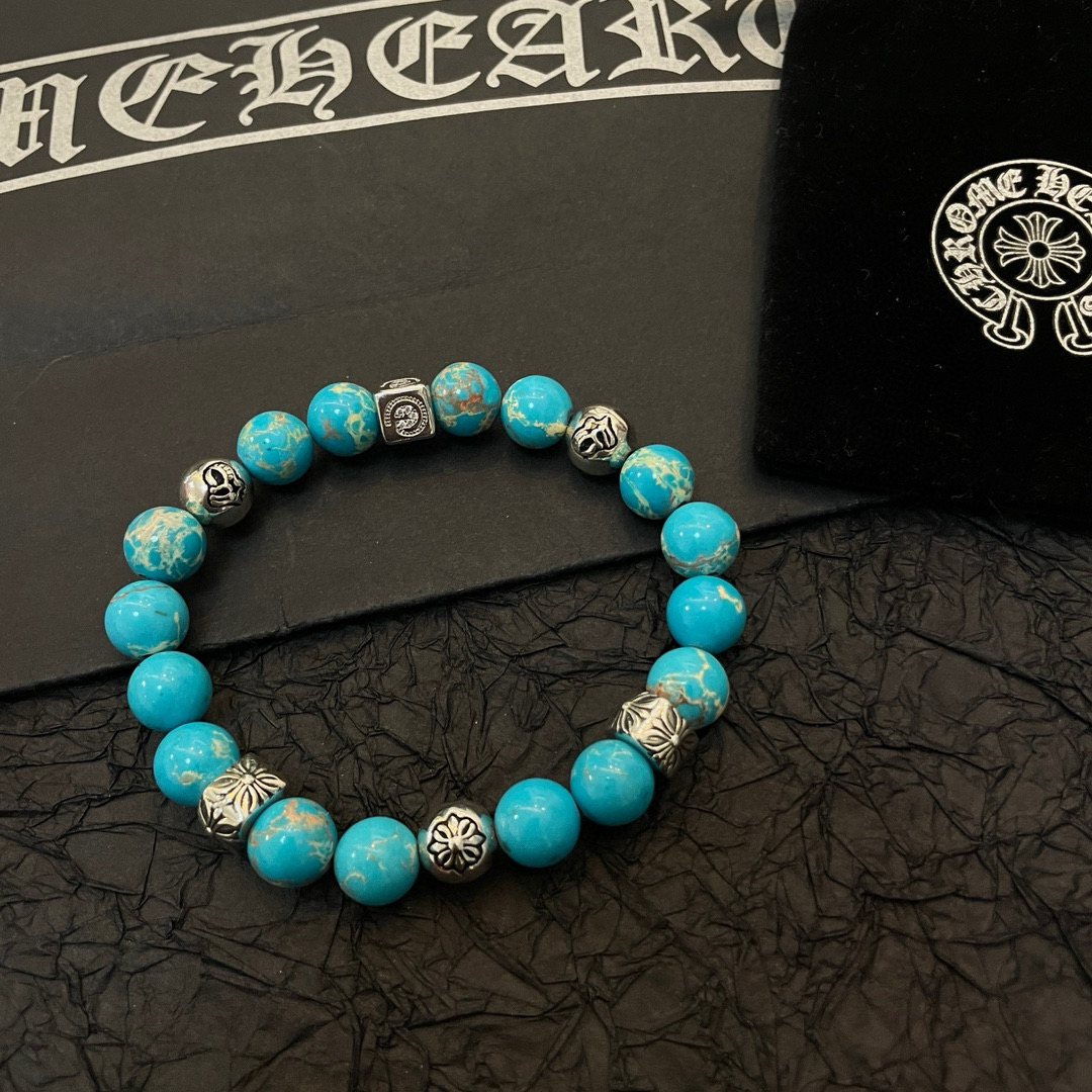 クロムハーツ「Chrome Hearts」ブレスレット - ヴィンテージ＆ロックテイスト ペア用