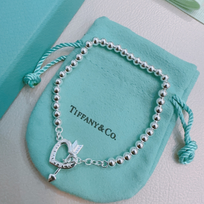 ティファニー「Tiffany & Co.」ポリッシュドシルバーリンク ブレスレット