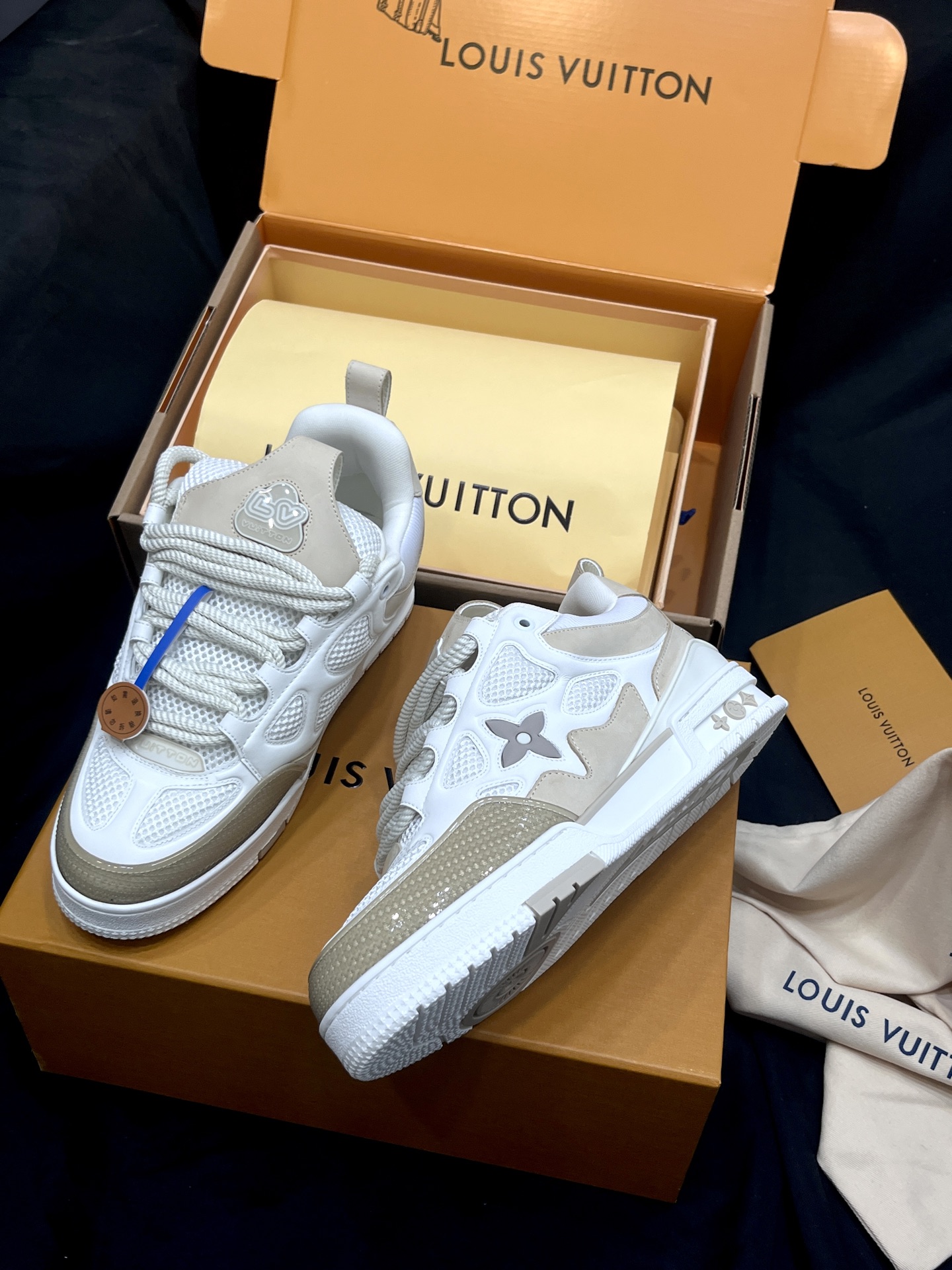 ルイ・ヴィトン「Louis Vuitton」ルイ・ヴィトン トレーナー スニーカー / レザースニーカー