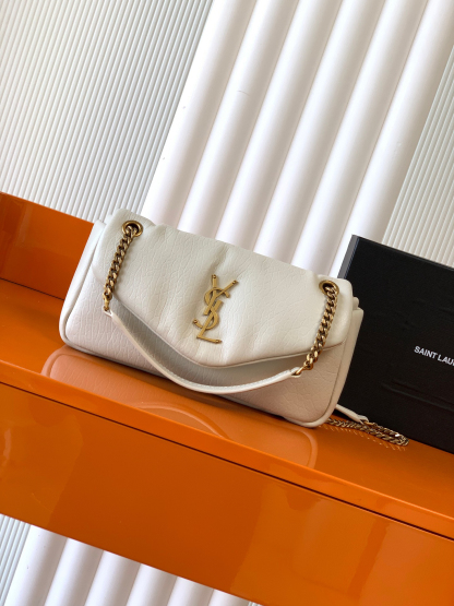 サンローラン「Saint Laurent」カリプソ ミディアム（グレインラムスキン）