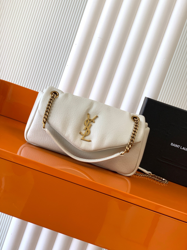 サンローラン「Saint Laurent」カリプソ ミディアム（グレインラムスキン）