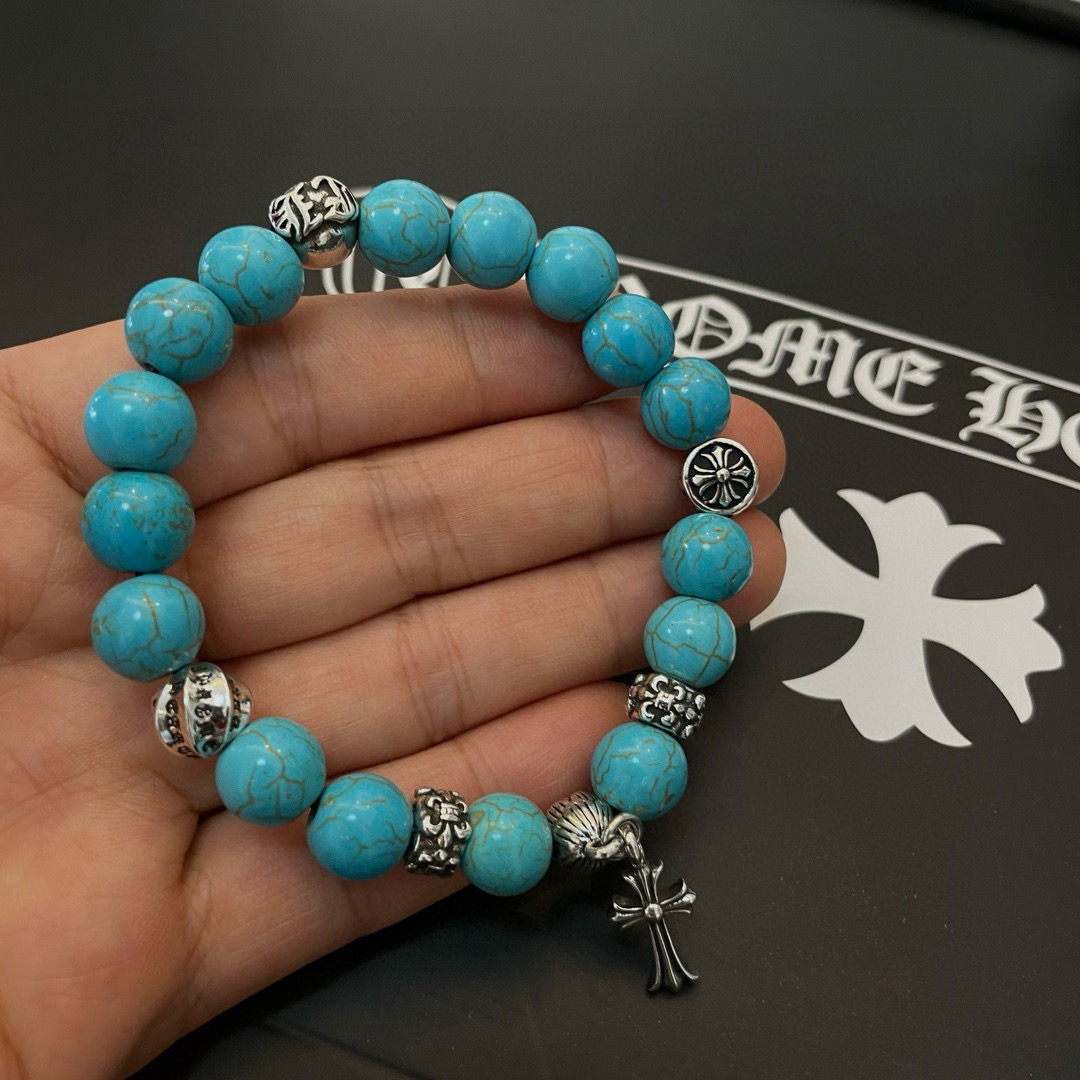 クロムハーツ「Chrome Hearts」ブレスレット - ヴィンテージ＆ロックテイスト ペア用