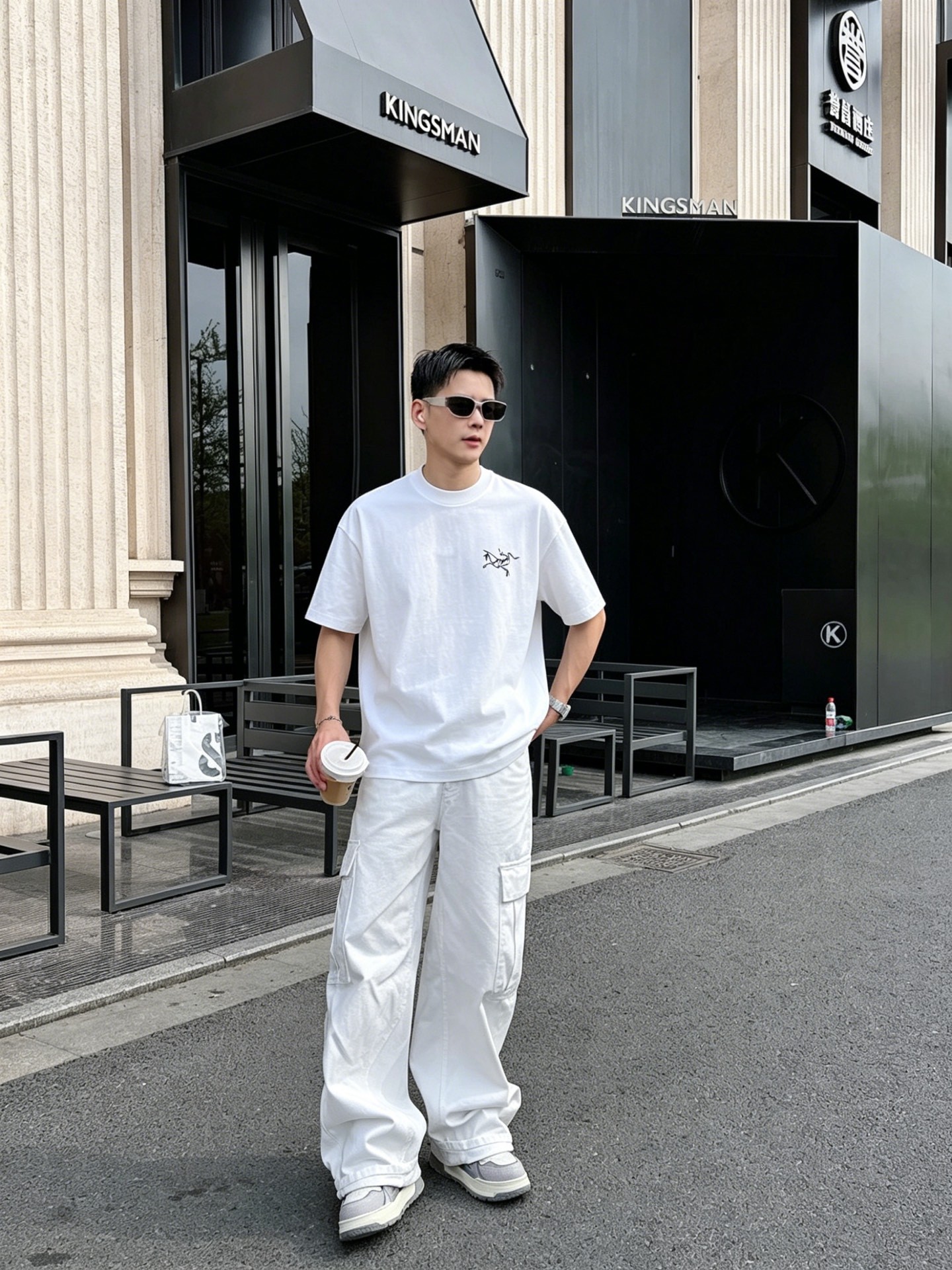 アークテリクス「ARC'TERYX」ロゴプリントTシャツ / ショートスリーブ クルーネック