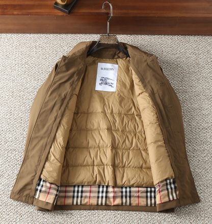 バーバリー「Burberry」秋冬 クイルティッドダウンジャケット