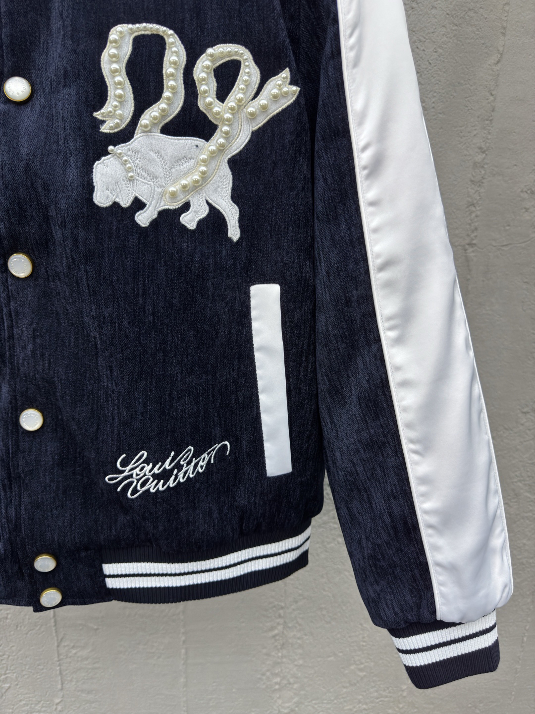 ルイ・ヴィトン「Louis Vuitton」モダンベースボールジャケット