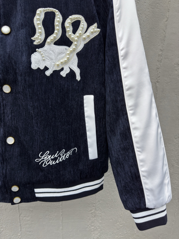 ルイ・ヴィトン「Louis Vuitton」モダンベースボールジャケット