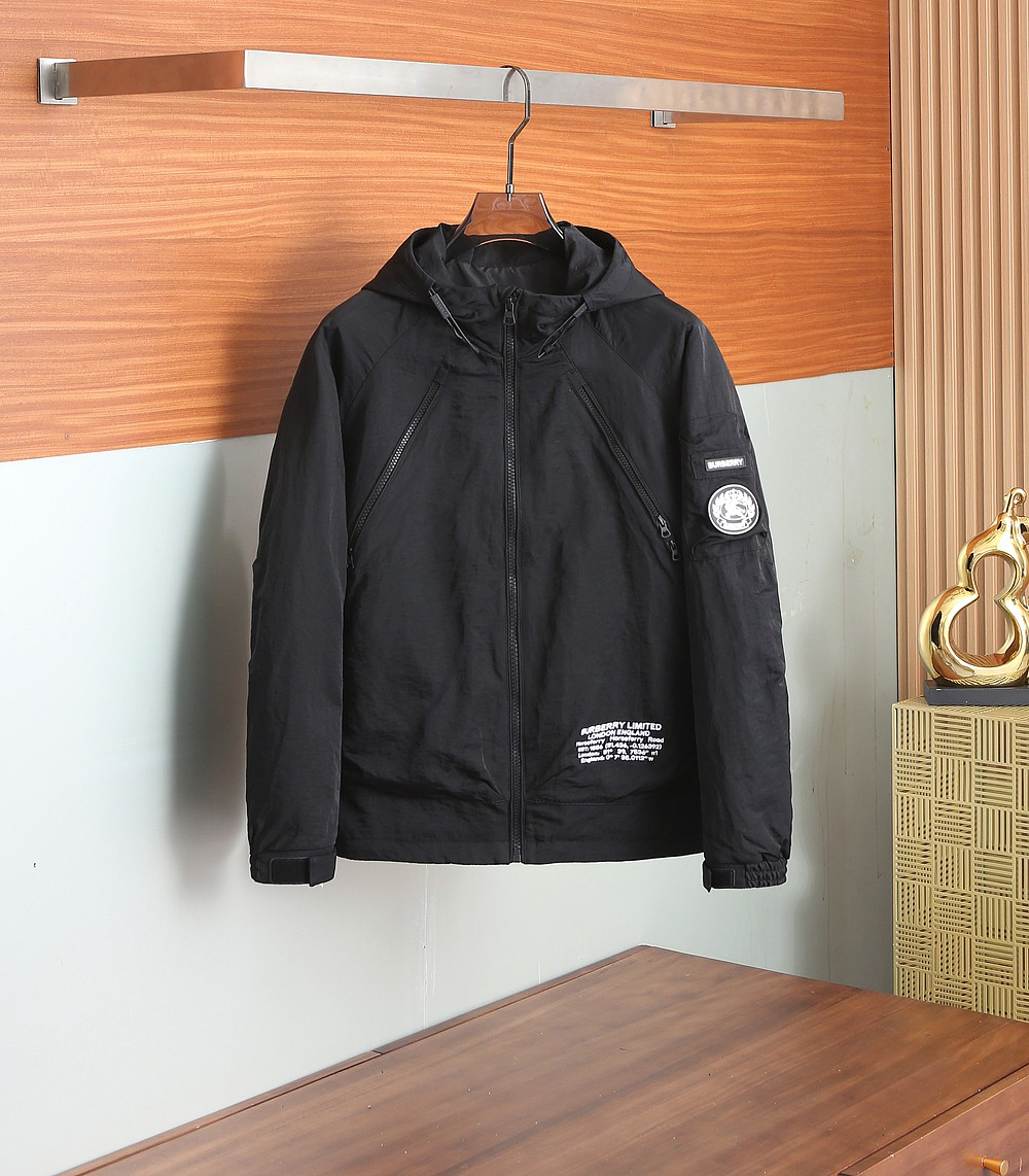 バーバリー「Burberry」秋冬 リバーシブルキルティングジャケット