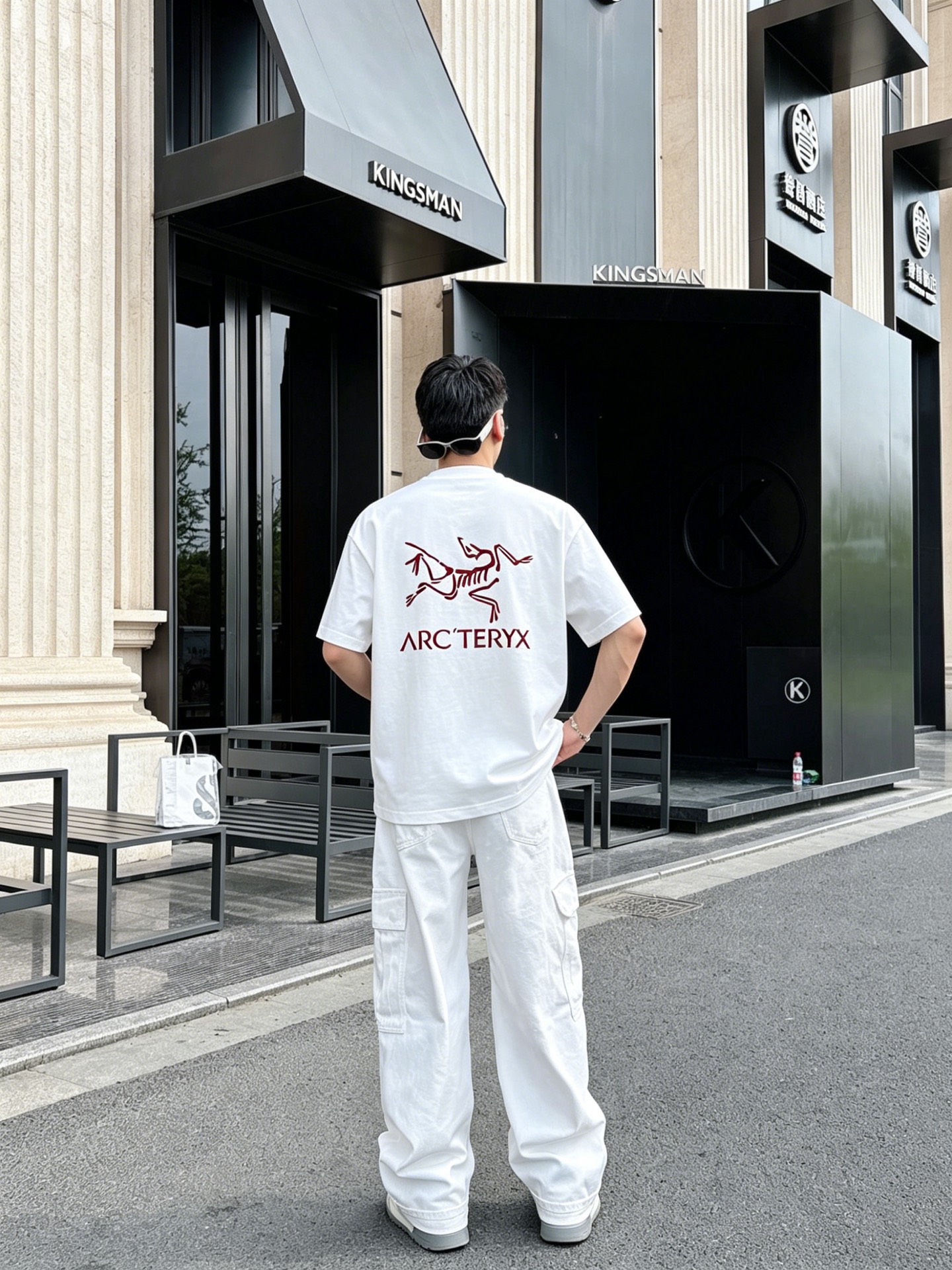 アークテリクス「ARC'TERYX」ロゴプリントTシャツ / ショートスリーブ クルーネック