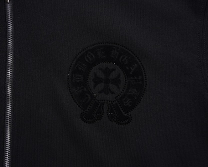 クロムハーツ「Chrome Hearts」秋冬ロングスリーブ ジップアップフーディ - ユニセックス