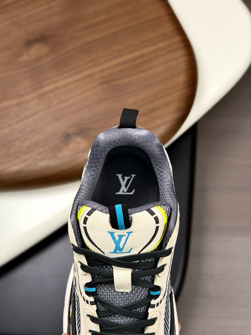 ルイ・ヴィトン「Louis Vuitton」ルイ・ヴィトン ラン 2.0 スニーカー / レザーメッシュスニーカー