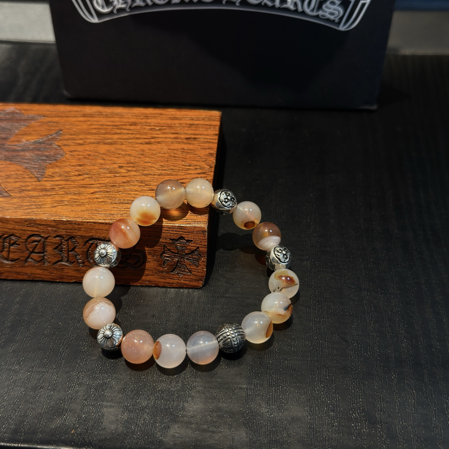 クロムハーツ「Chrome Hearts」クロムハーツ ブレスレット - ヴィンテージ＆ロックテイスト ペア用