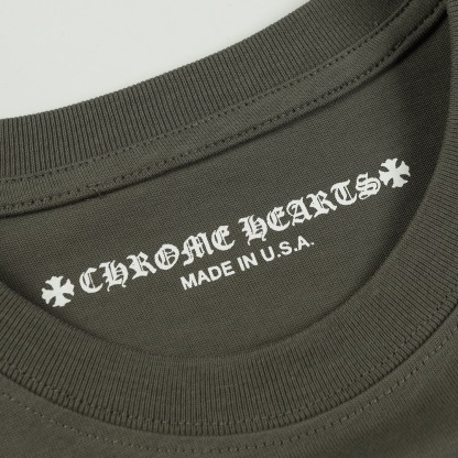 クロムハーツ「Chrome Hearts」サンスクリットプリント オーバーサイズTシャツ + 半袖カットソー