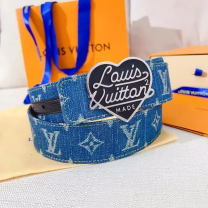 ルイ・ヴィトン「Louis Vuitton」モノグラム リバーシブル メンズ ベルト100CM