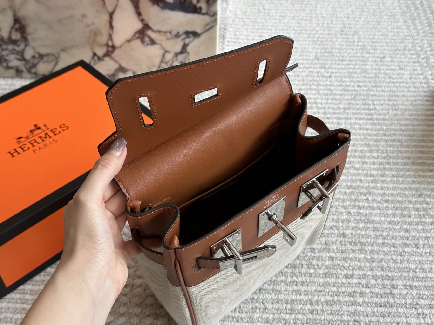 エルメス「Hermès」Hac a Dosバックパック 2色「日本未入荷」